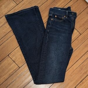 GAP Dark Indigo Flare Women's Jeans Size 25 Tall NWOT